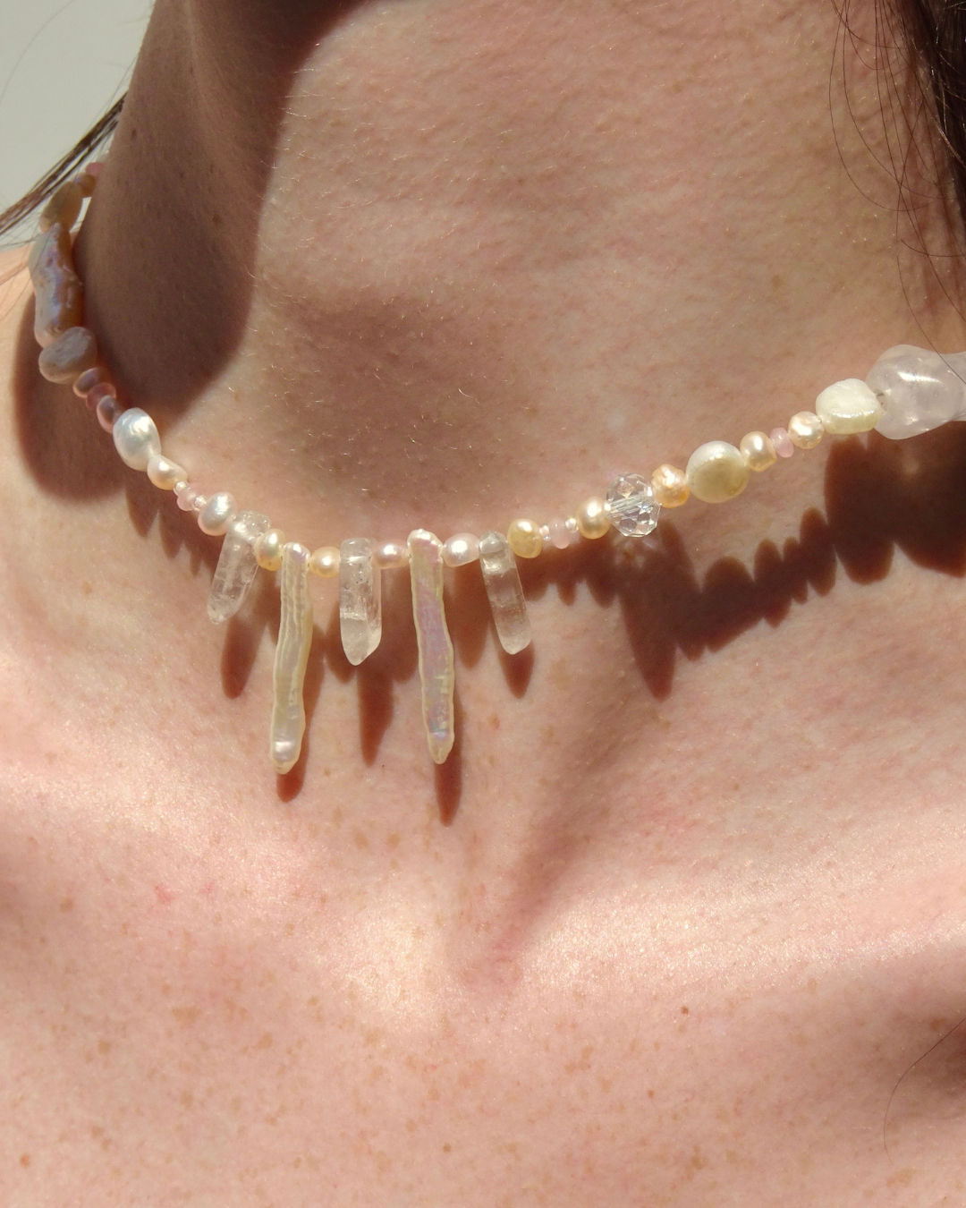 Spiky Pendant Necklace