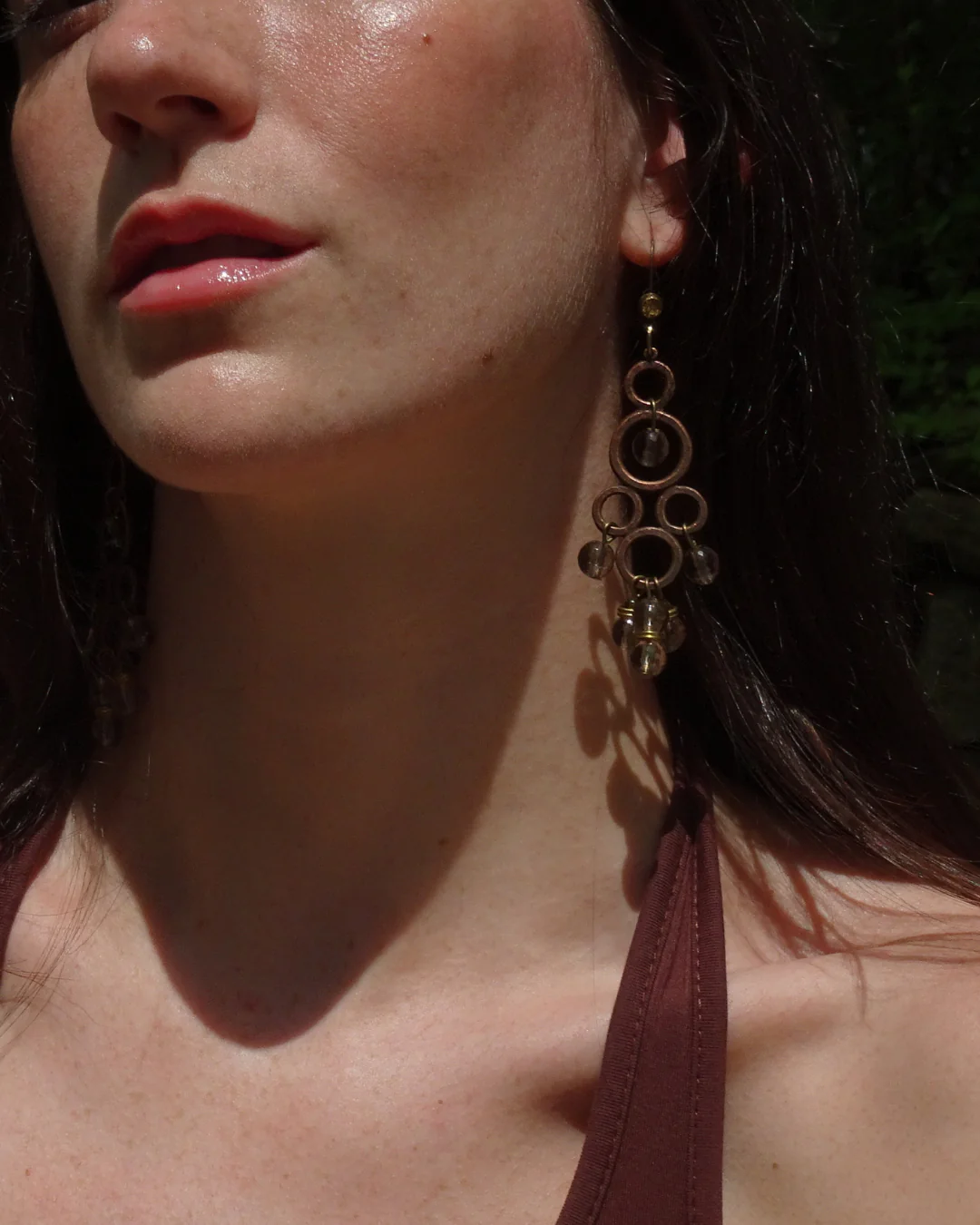 Classic Glass Beaded Earrings