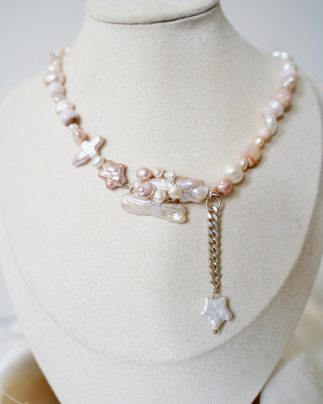 Pearl Drop Pendant Necklace