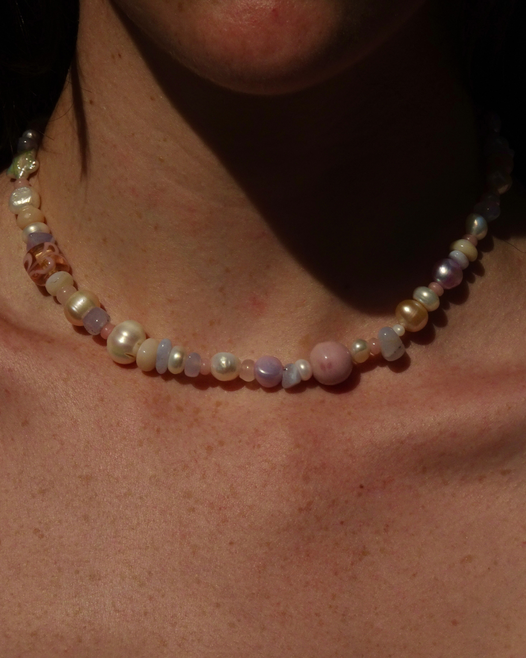 Chunky Beaded Choker