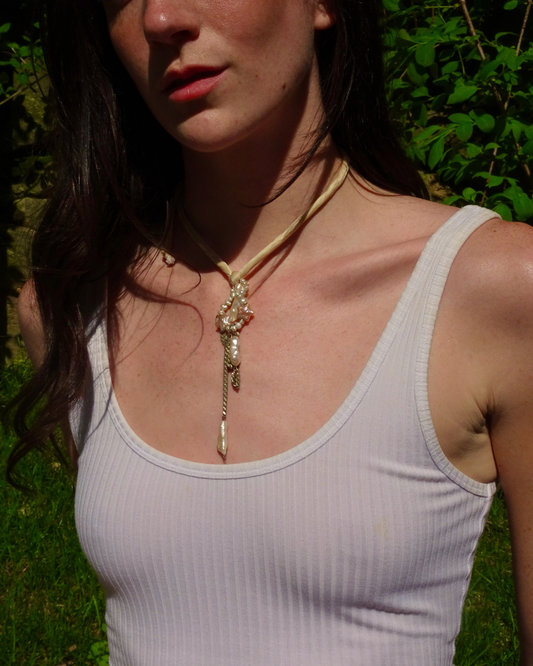 Ornate Pearl Drop Pendant Necklace