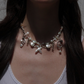 Cross Pearl Choker