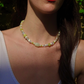 Seaglass Pearl Beaded Necklace