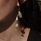 Single Pearl Drop Earring