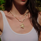Starfish Pearl Beaded Necklace