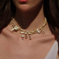 Telephone Charm Choker