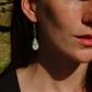 Single Pearl Dangle Earring