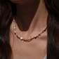 Ornate Flower Beaded Necklace