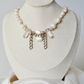 Drop Chain Pearl Necklace