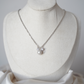 Three Pearl Pendant Necklace