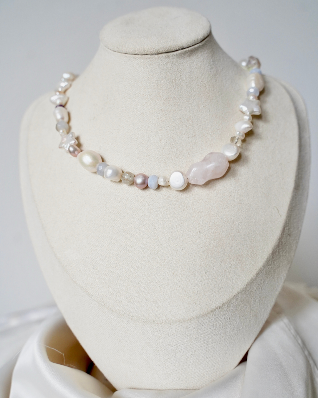 Babygirl Pearl Beaded Necklace