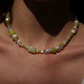 Seaglass Pearl Beaded Necklace