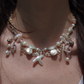 Cross Pearl Choker