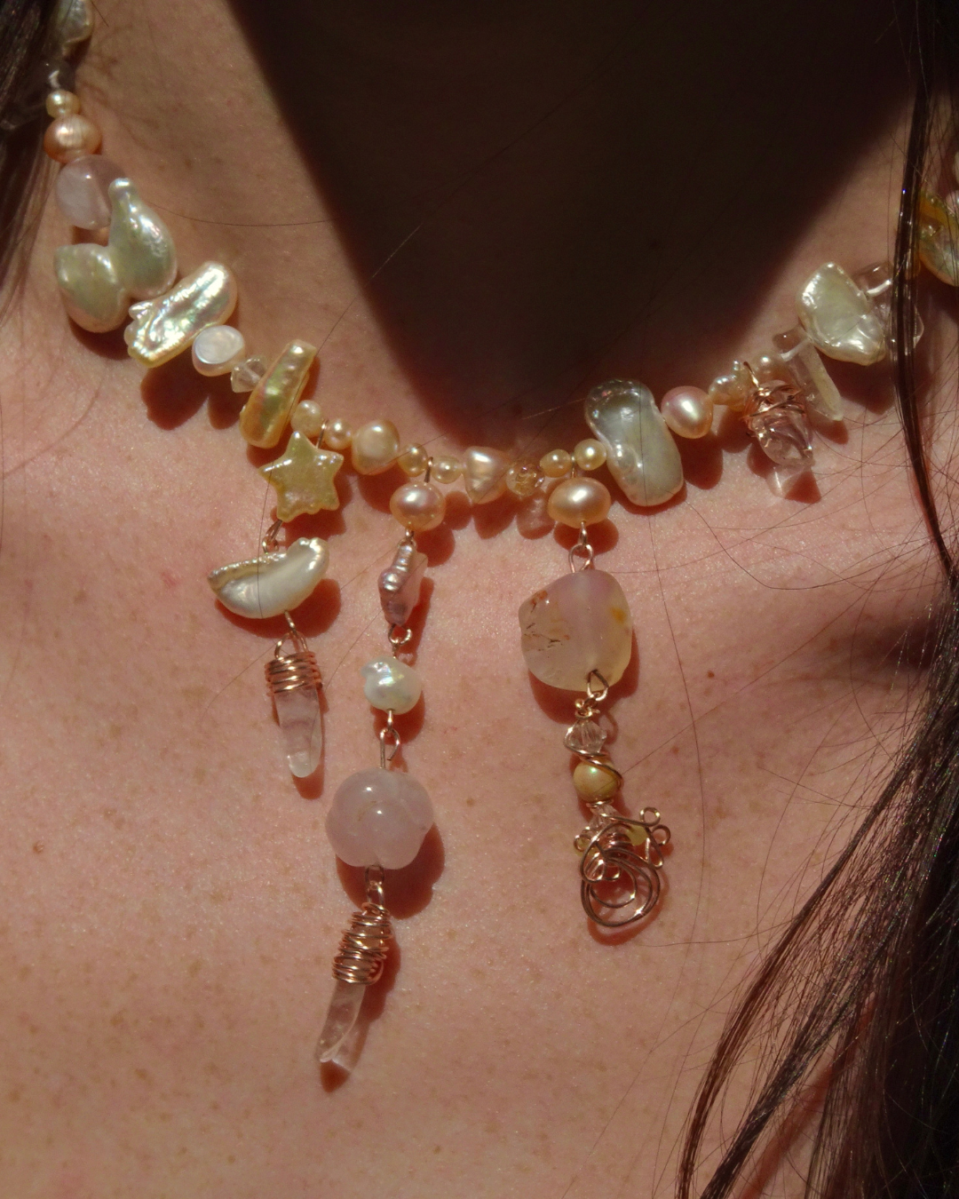 Constellation Drop Pendant Necklace