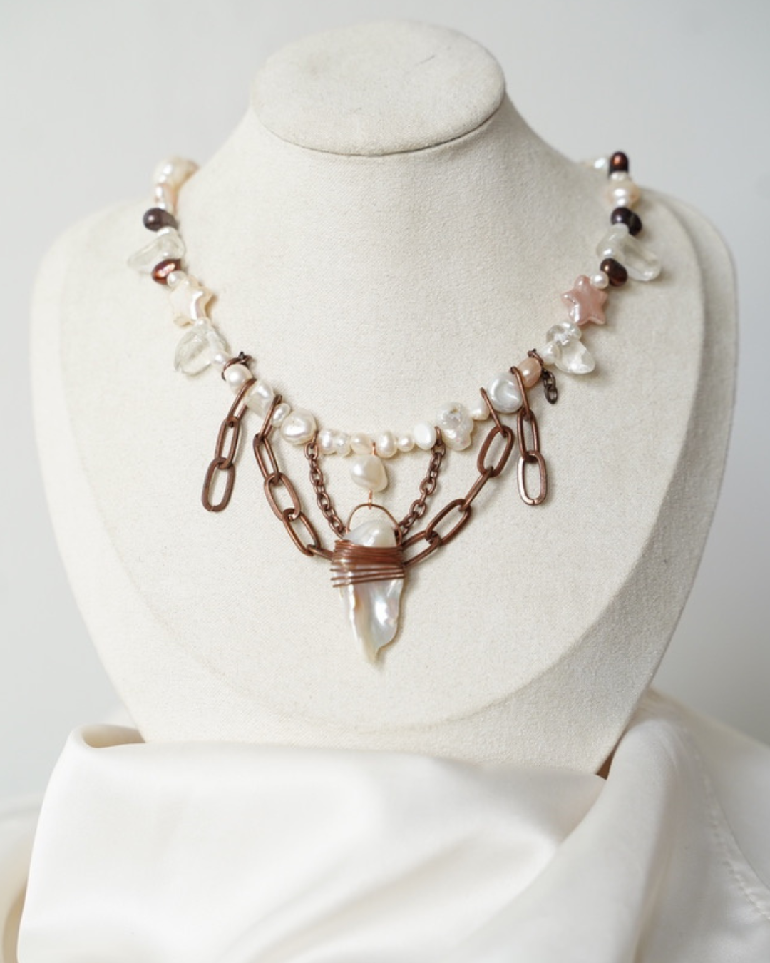 Shark Shell Chain Choker