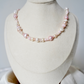 Baby Pink Beaded Choker
