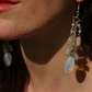Opal Star Drop Earrings