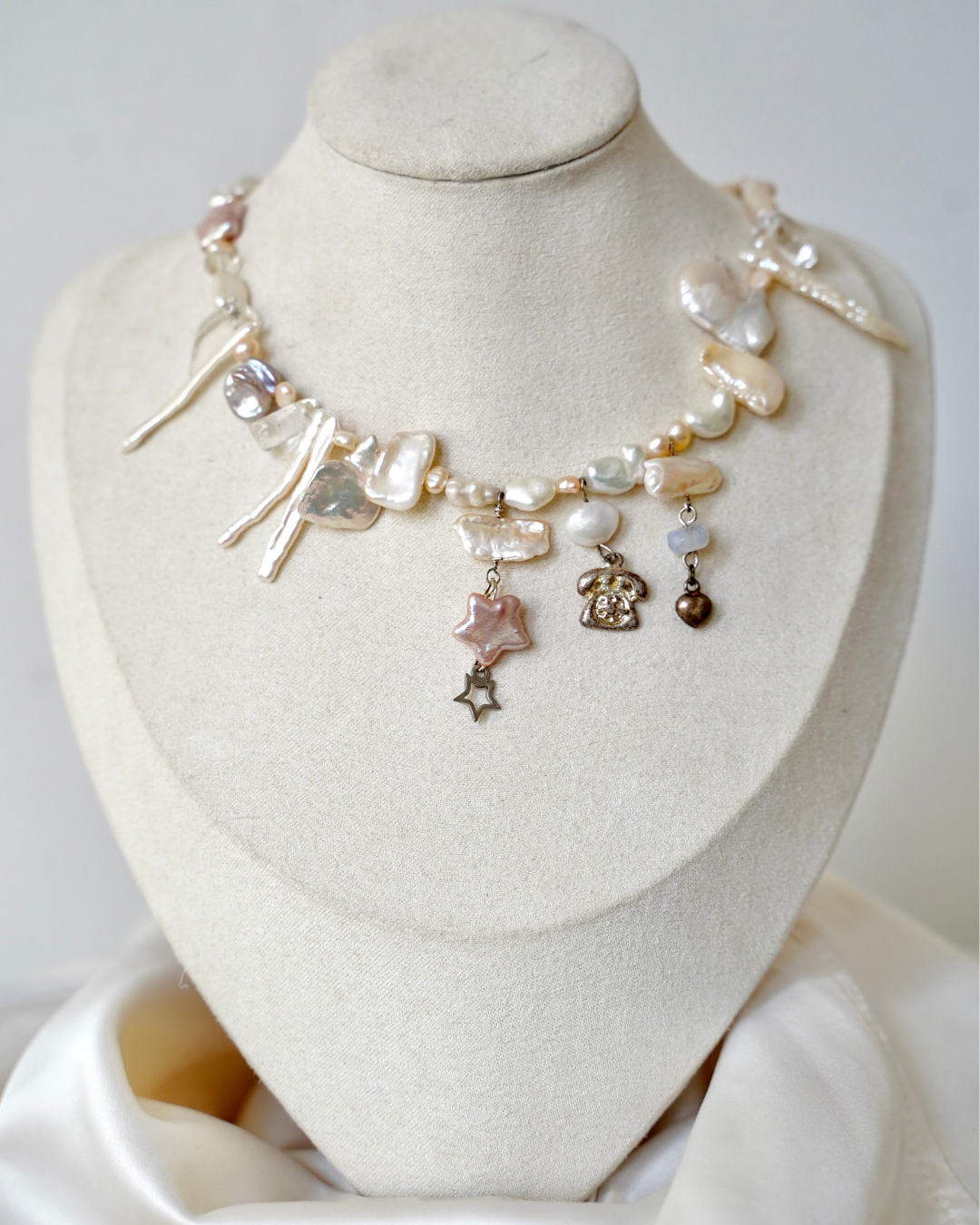 Telephone Charm Choker