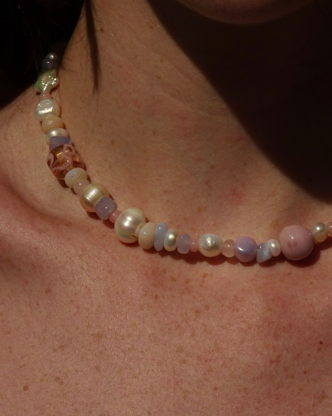 Chunky Beaded Choker