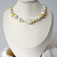 Seaglass Pearl Beaded Necklace