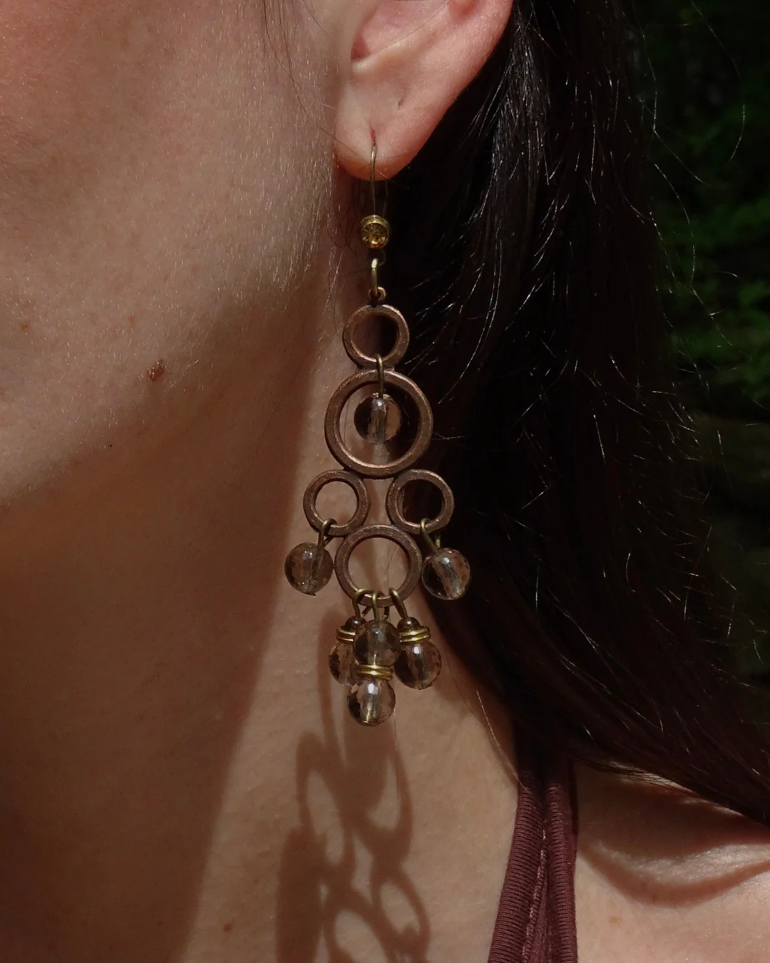 Classic Glass Beaded Earrings